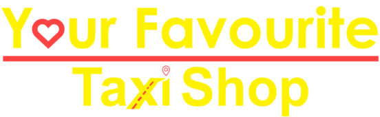 Your Favourite Taxi Shop Logo